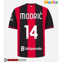 Moške Nogometnih dresov AC Milan Luka Modric #14 Domači 2026-27 Kratki rokavi